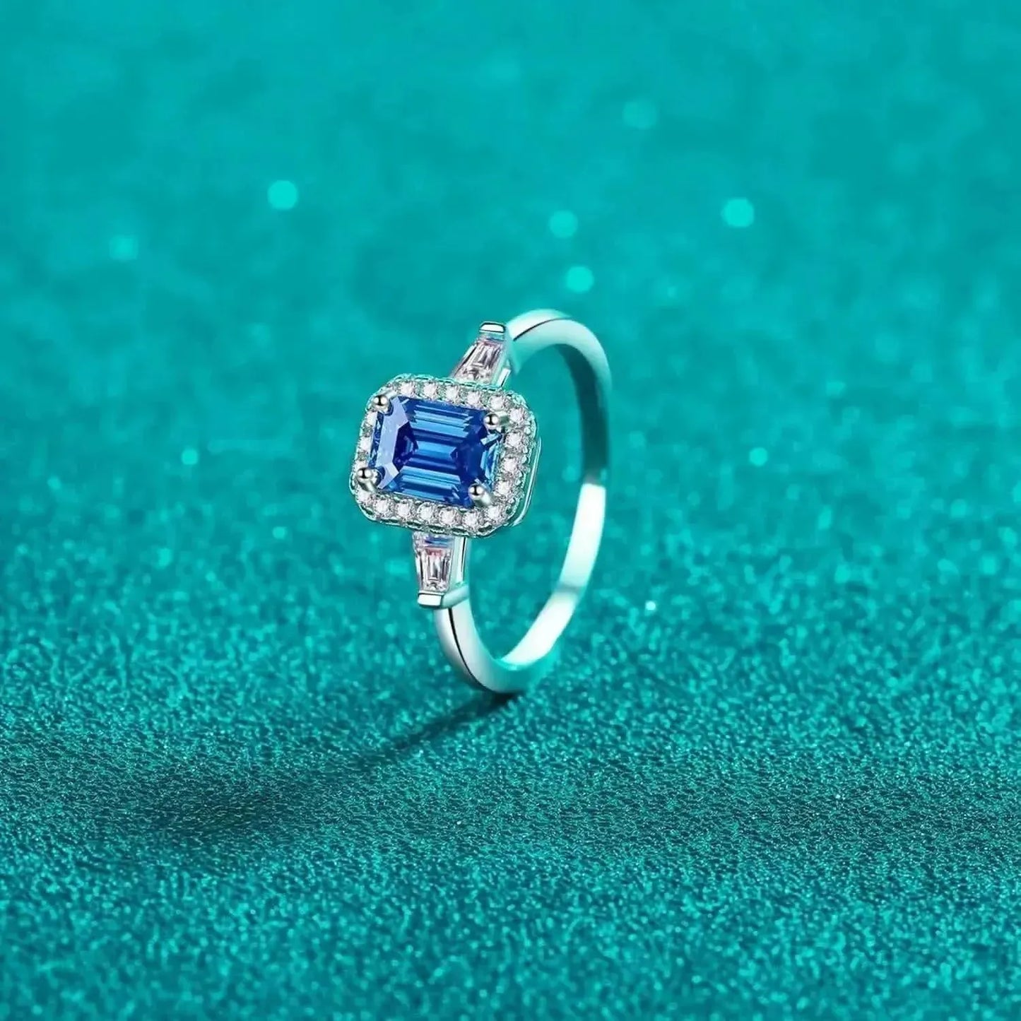 1 Carat Moissanite 925 Sterling Silver Ring - Bad Moms Club