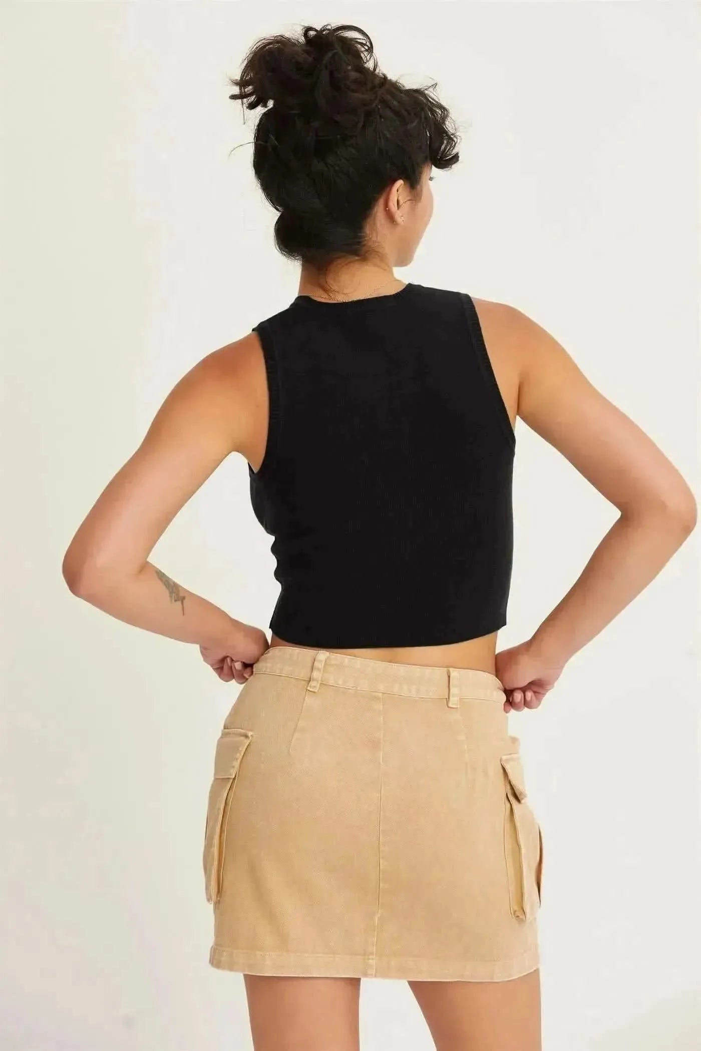 HYFVE Ribbed Knit Cropped Tank - Bad Moms Club