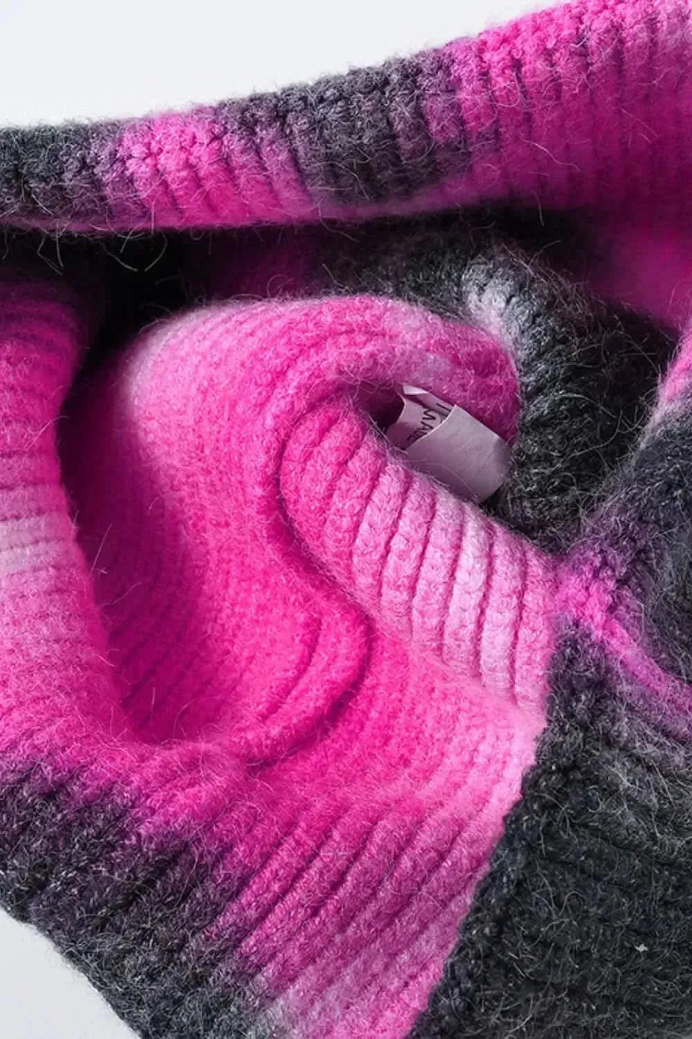 Tie-Dye Cuffed Knit Beanie - Bad Moms Club