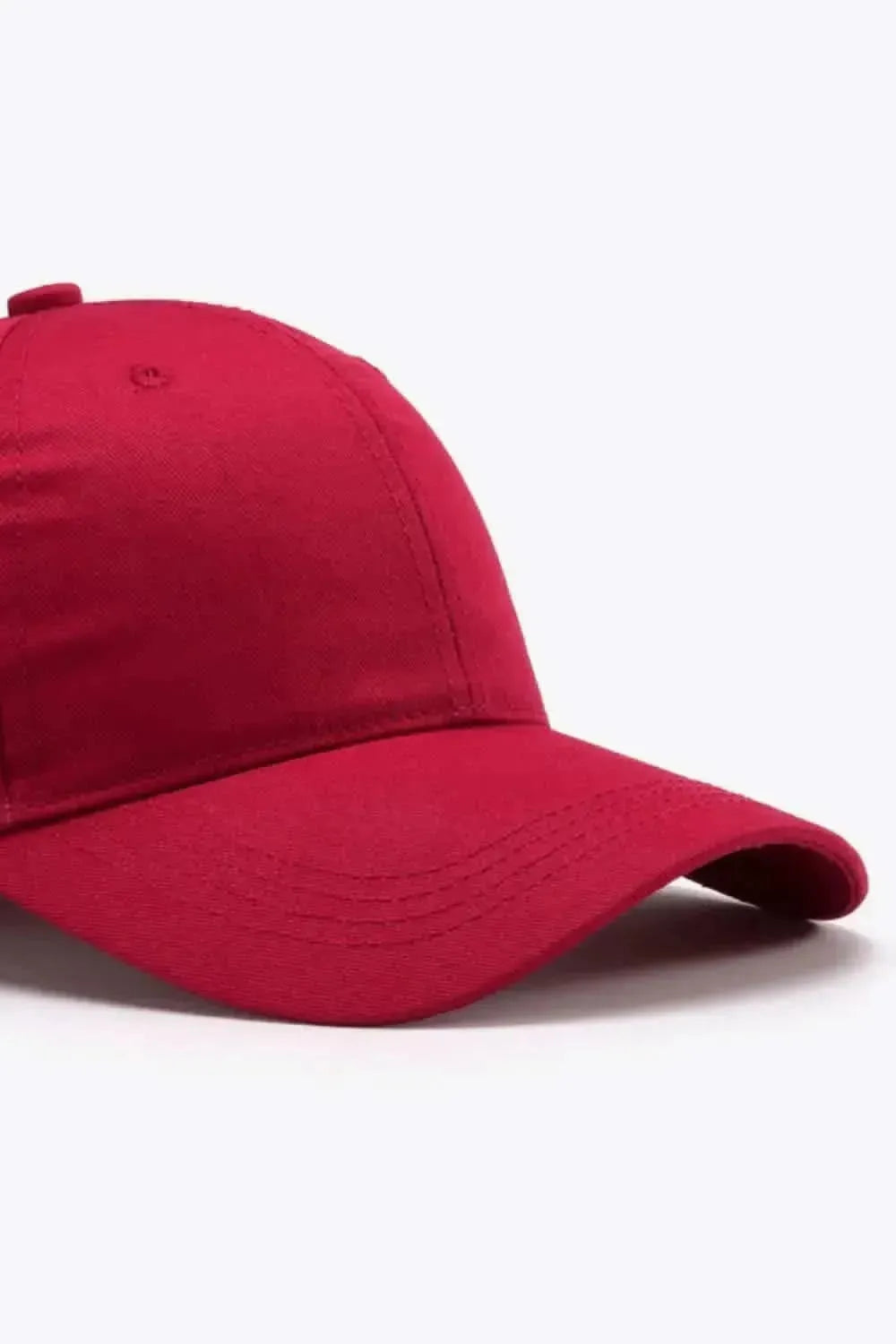 Plain Adjustable Cotton Baseball Cap - Bad Moms Club
