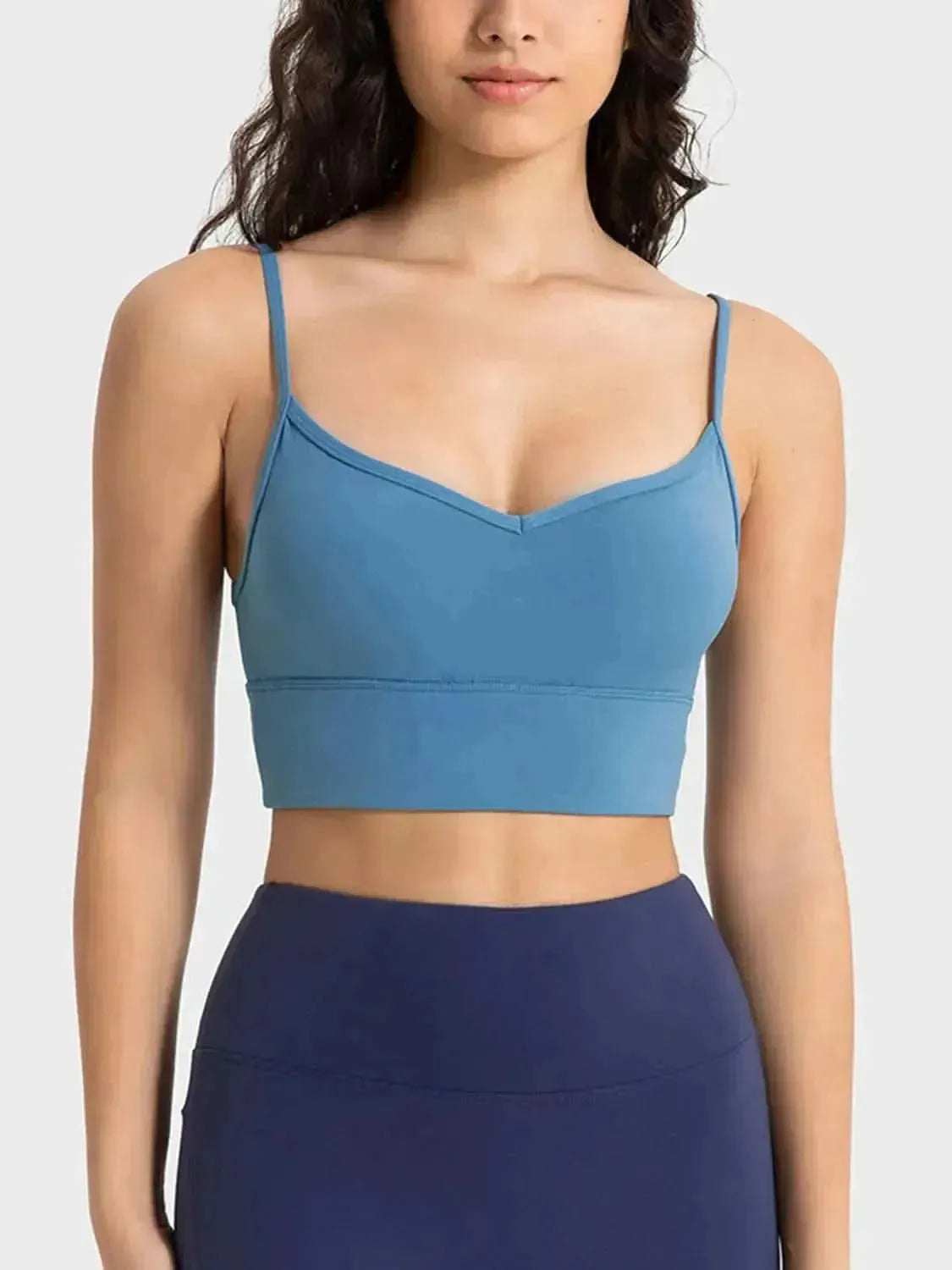 Spaghetti Strap Sport Bra - Bad Moms Club