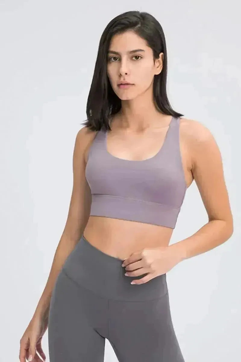 Eight Strap Sports Bra - Bad Moms Club