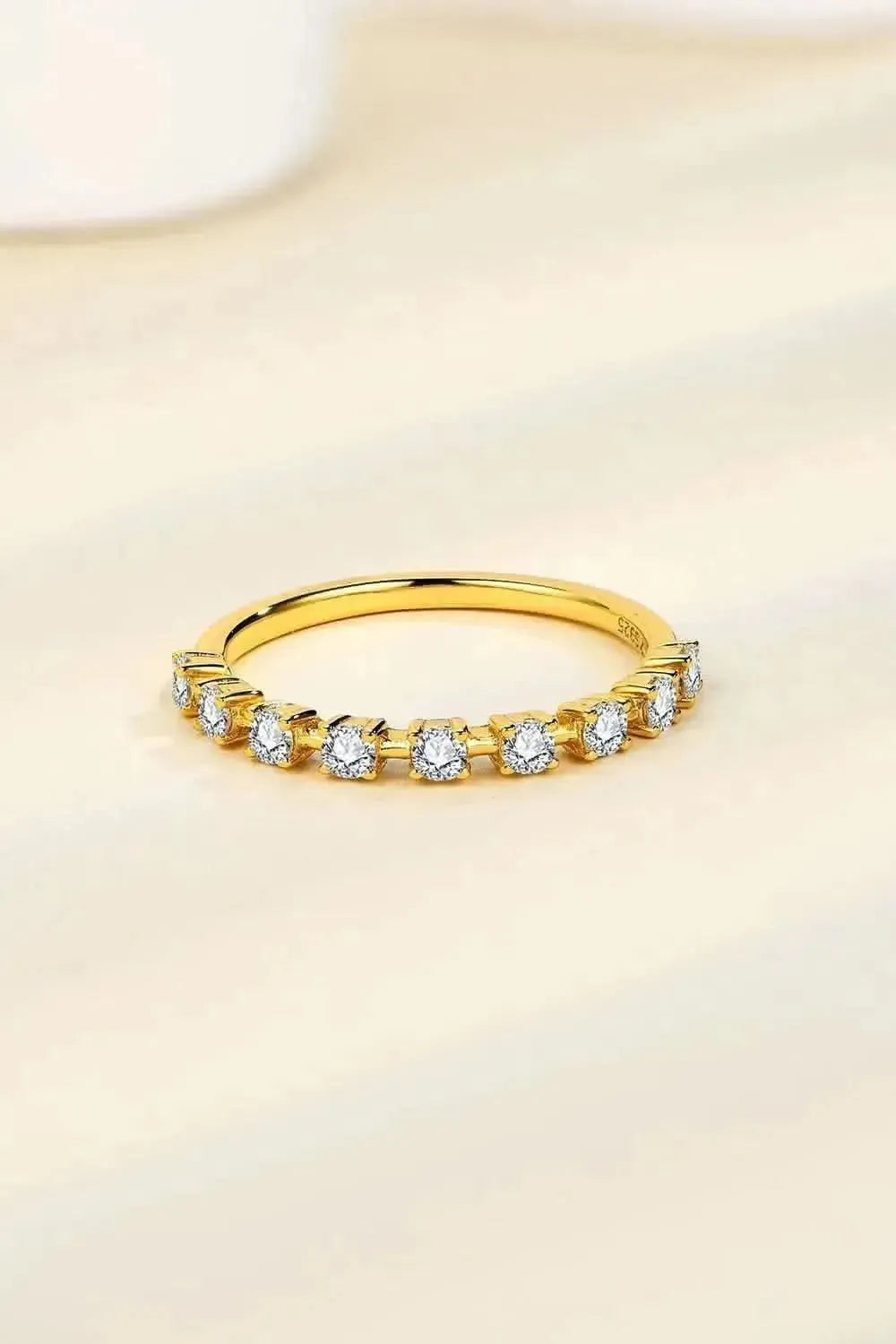 Moissanite 925 Sterling Silver Ring - Bad Moms Club