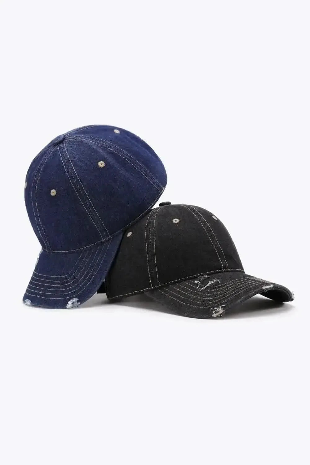 Distressed Adjustable Baseball Cap - Bad Moms Club