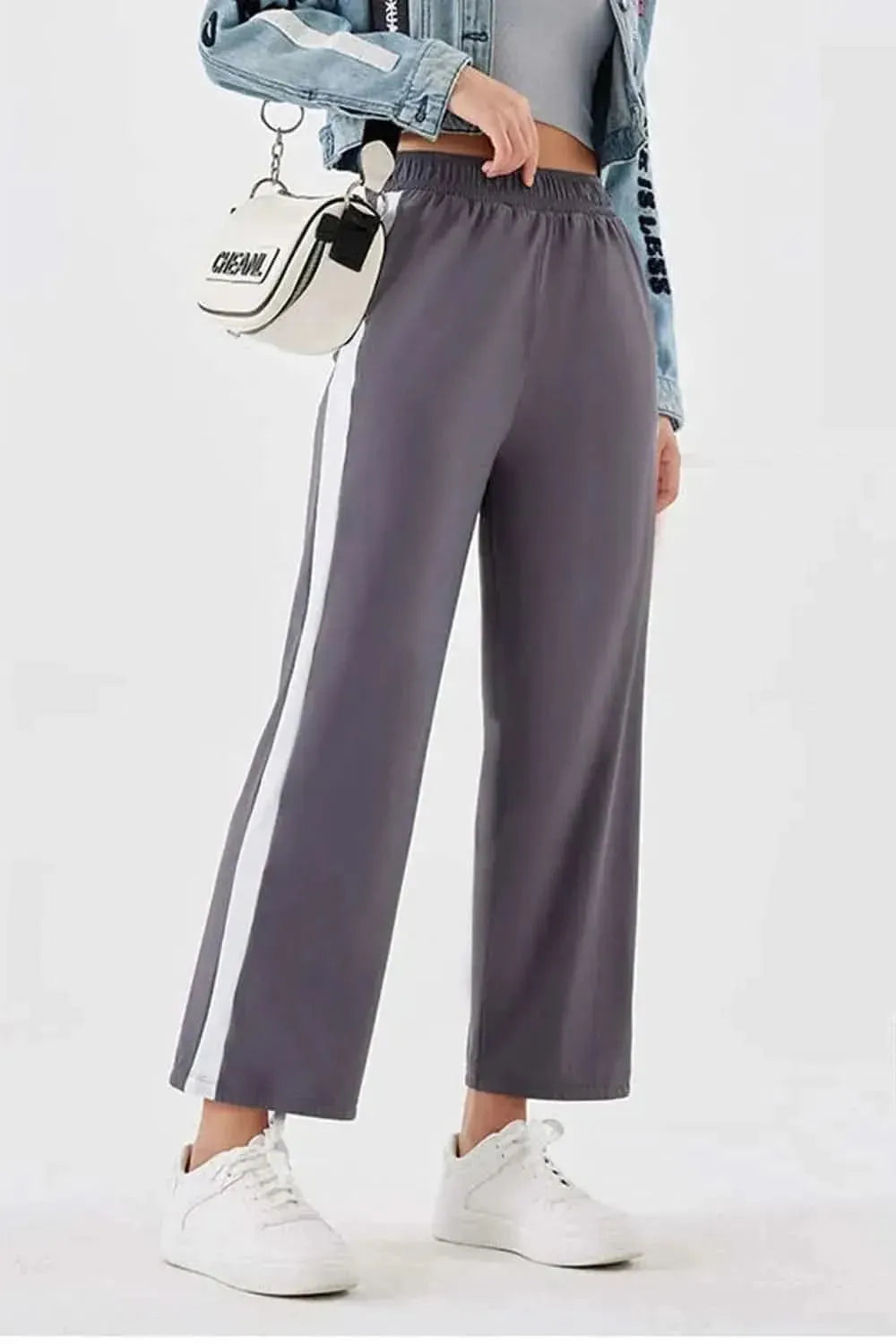 Seam Detail Long Pants - Bad Moms Club