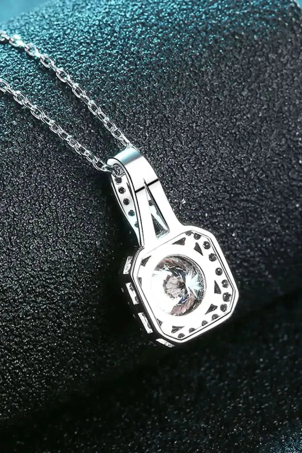 Adored 1 Carat Moissanite Necklace - Bad Moms Club