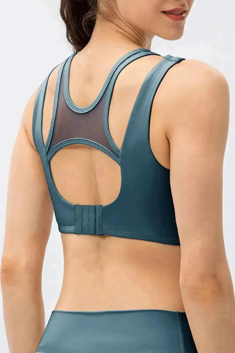 Cutout Wide Strap Active Tank - Bad Moms Club