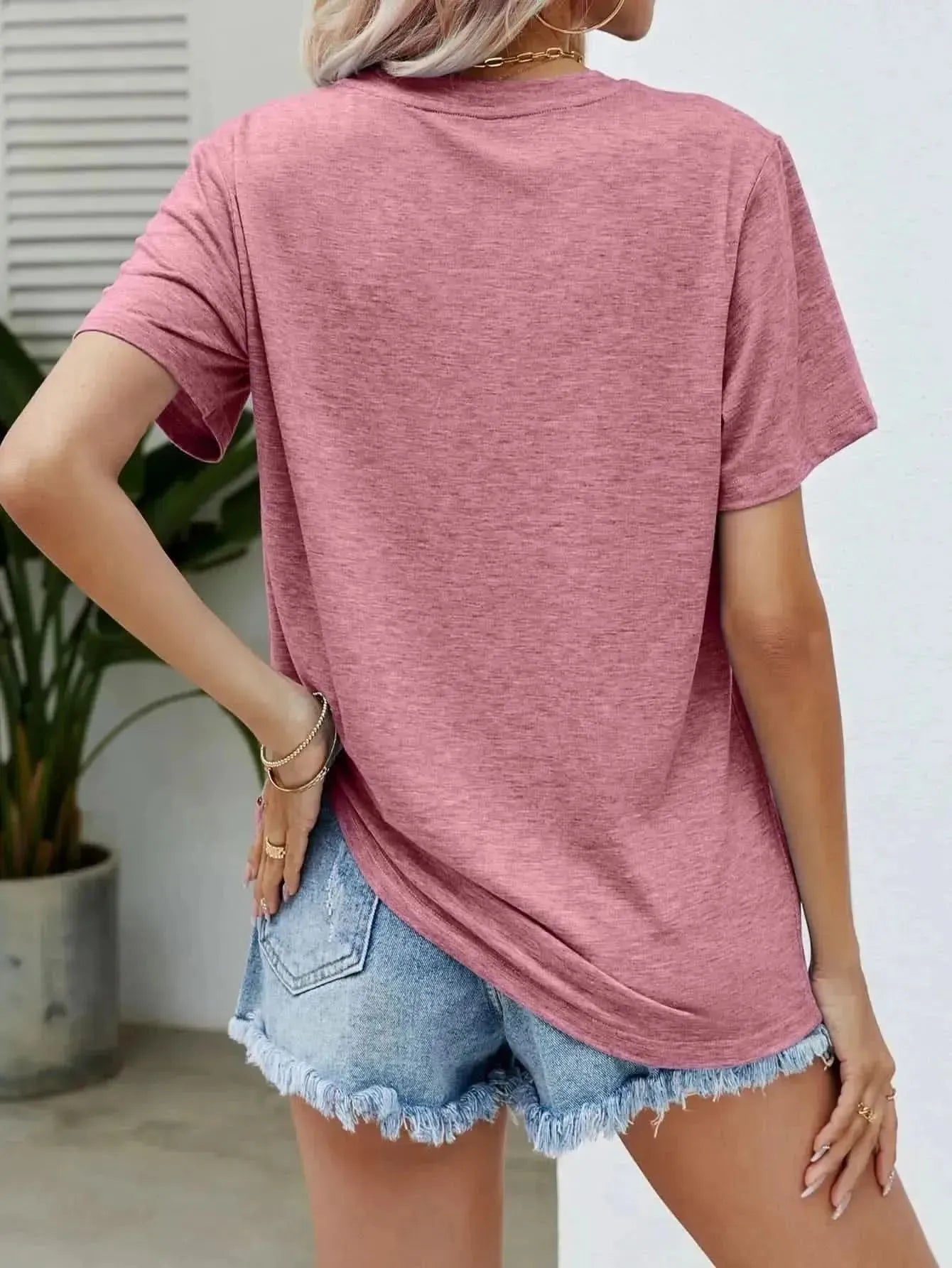 WEEKEND Flower Graphic Short Sleeve Tee - Bad Moms Club