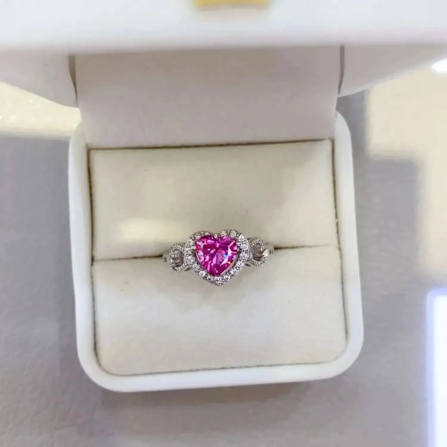 1 Carat Moissanite 925 Sterling Silver Ring - Bad Moms Club