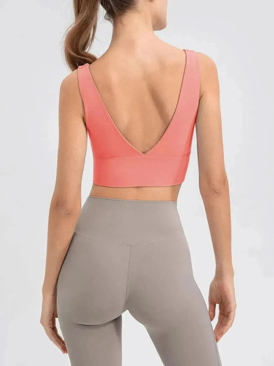 Scoop Neck Wide Strap Active Tank - Bad Moms Club