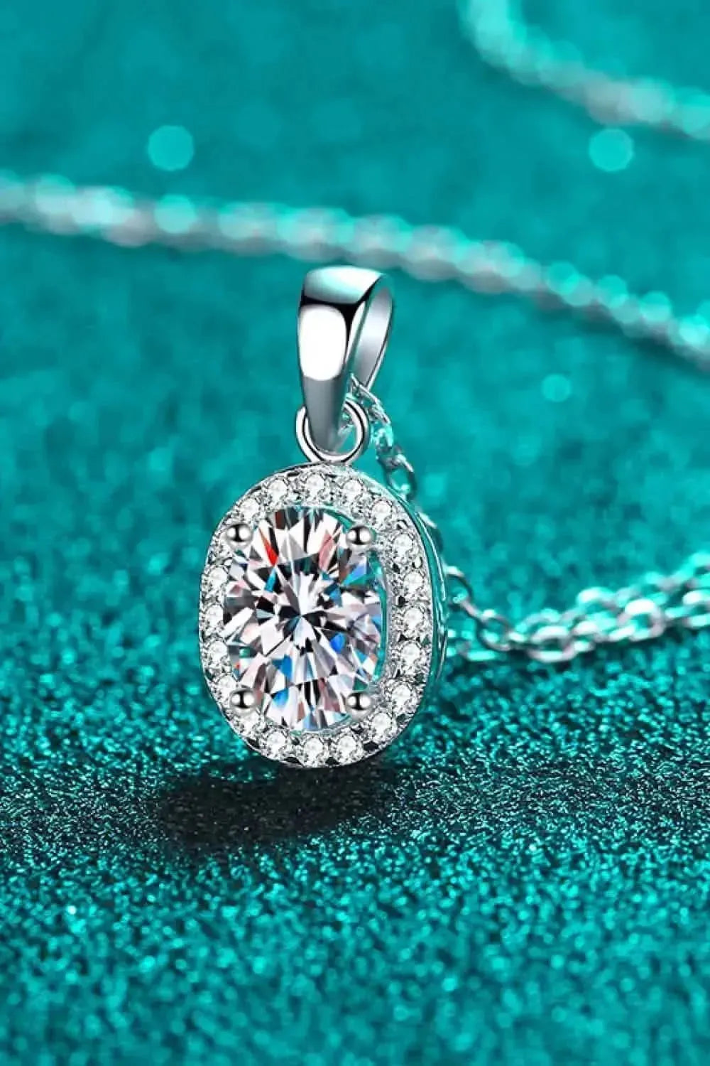 Be The One 1 Carat Moissanite Pendant Necklace - Bad Moms Club