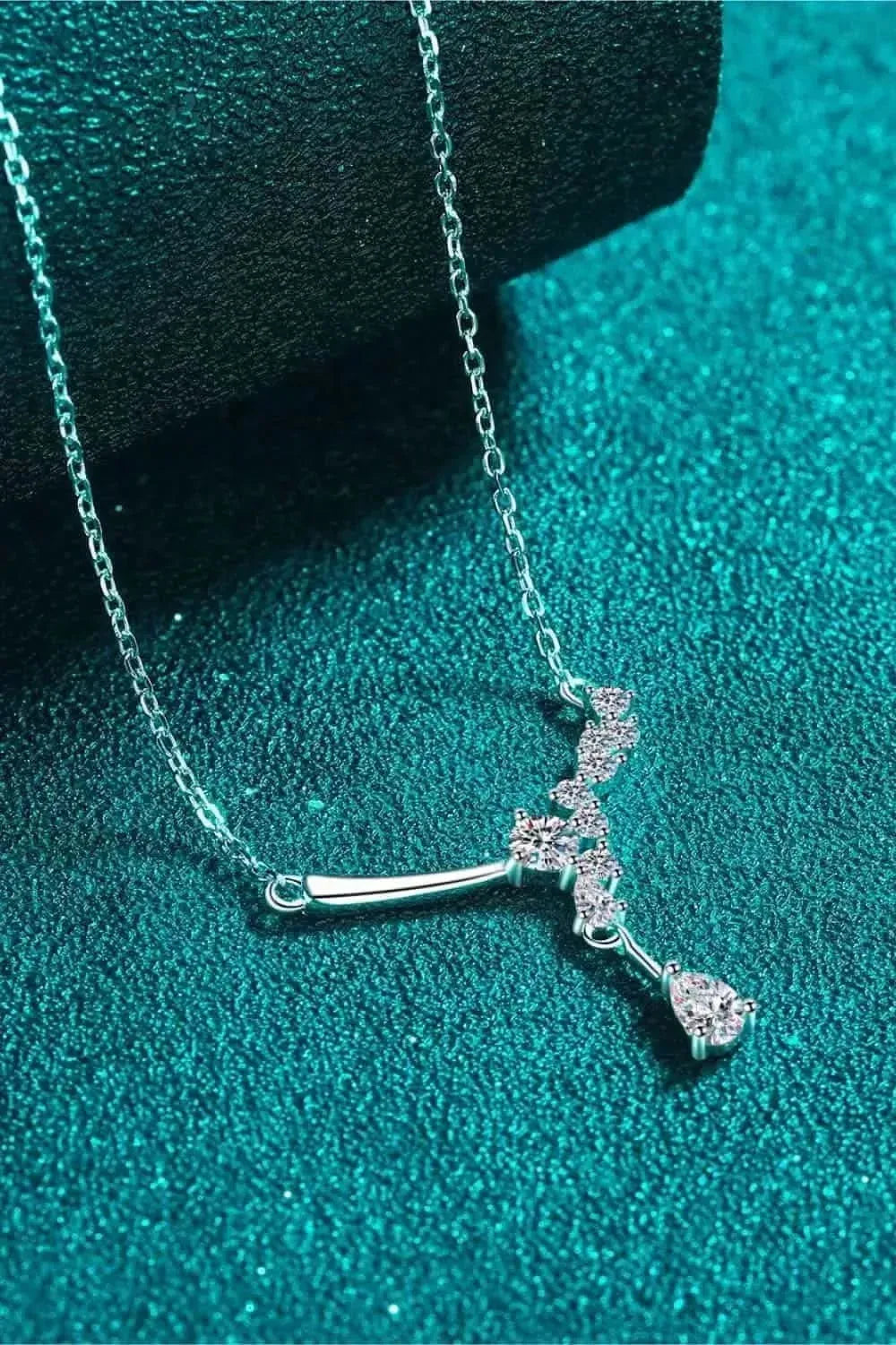 1 Carat Moissanite 925 Sterling Silver Necklace - Bad Moms Club