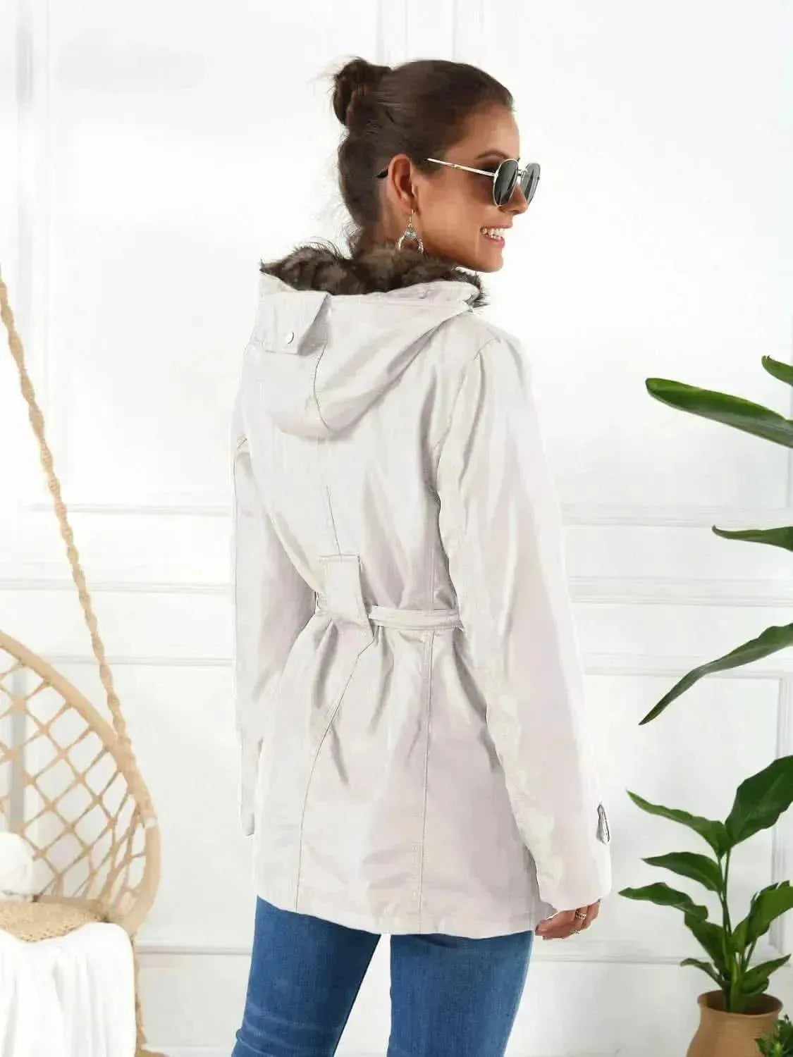 Full Size Hooded Jacket with Detachable Liner (Three-Way Wear) - Bad Moms Club
