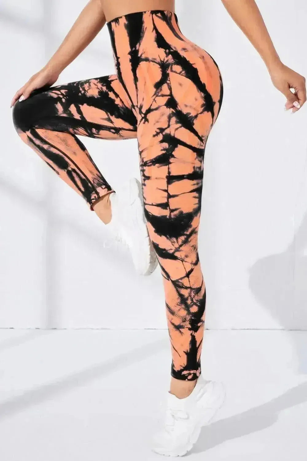 Wide Waistband Long Active Pants - Bad Moms Club