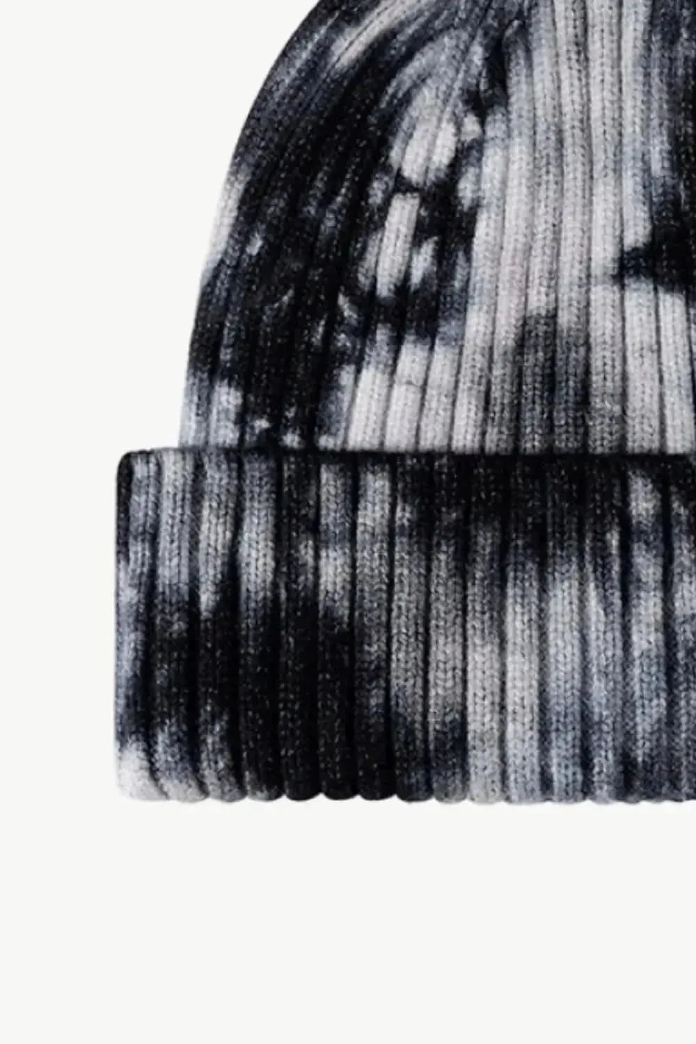 Tie-Dye Ribbed Cuffed Beanie - Bad Moms Club