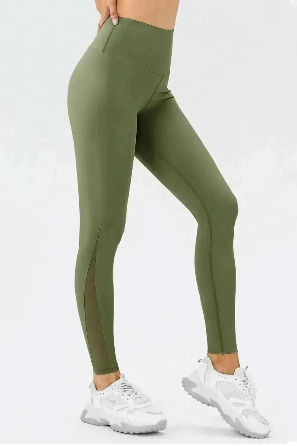High Waist Skinny Active Pants - Bad Moms Club