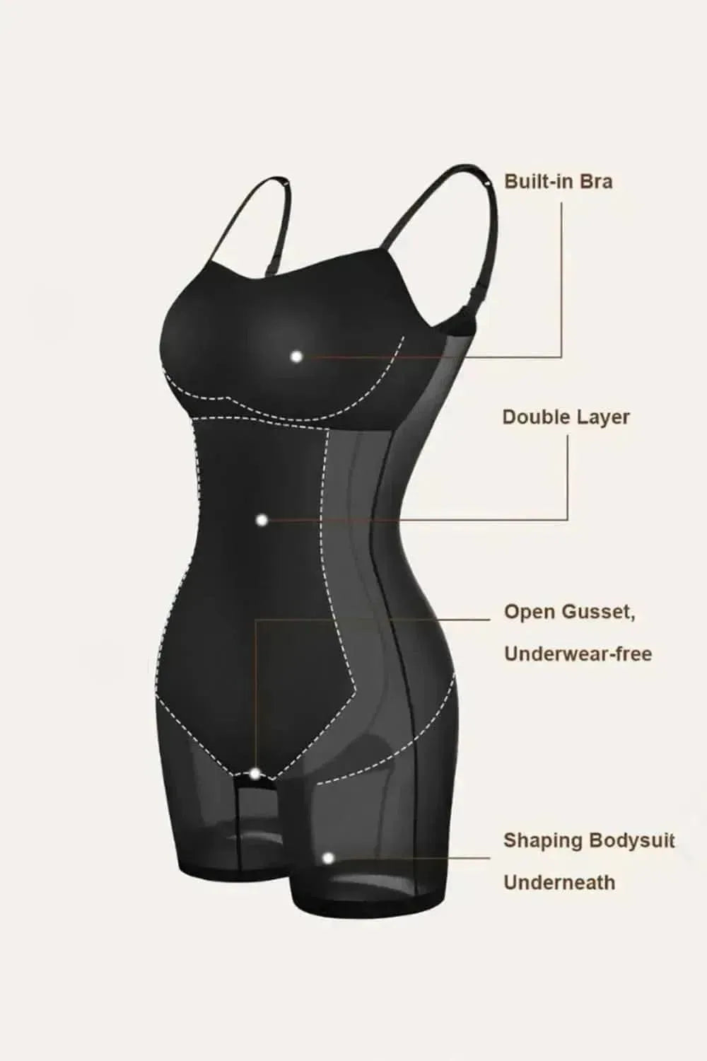 Basic Bae Built-In Shapewear Square Neck Short Sleeve Maxi Dress - Bad Moms Club