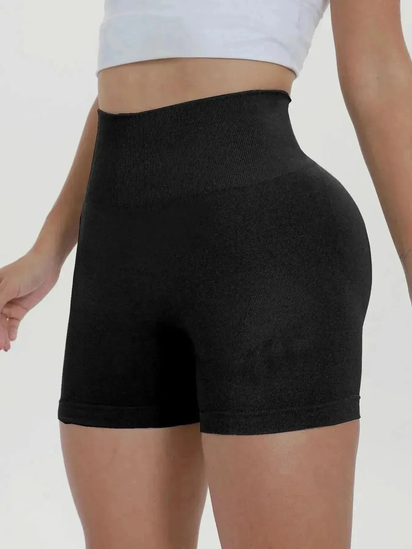 High Waist Active Shorts - Bad Moms Club