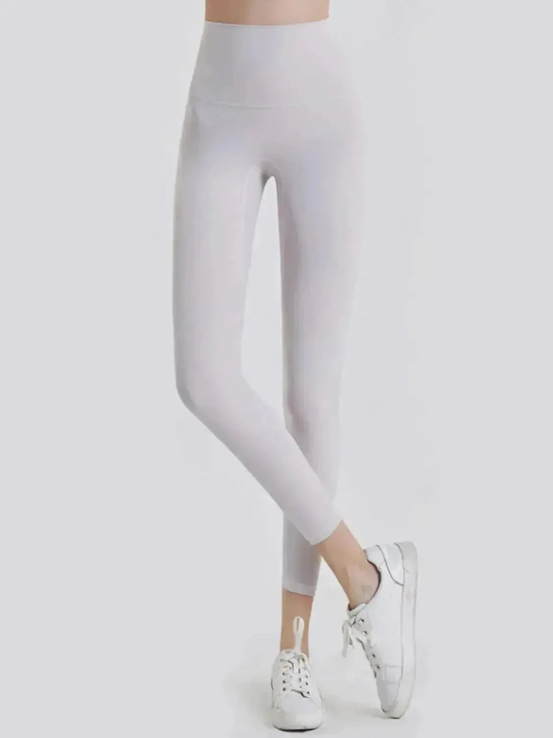 Wide Waistband Sports Leggings - Bad Moms Club