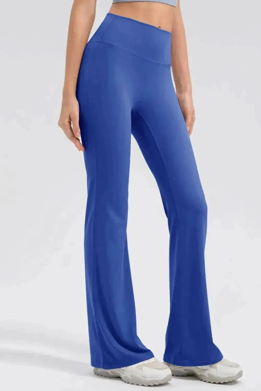 High Waist Straight Active Pants - Bad Moms Club