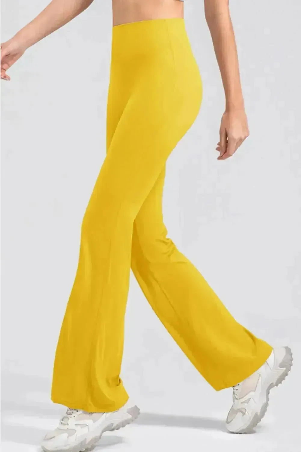 High Waist Straight Active Pants - Bad Moms Club