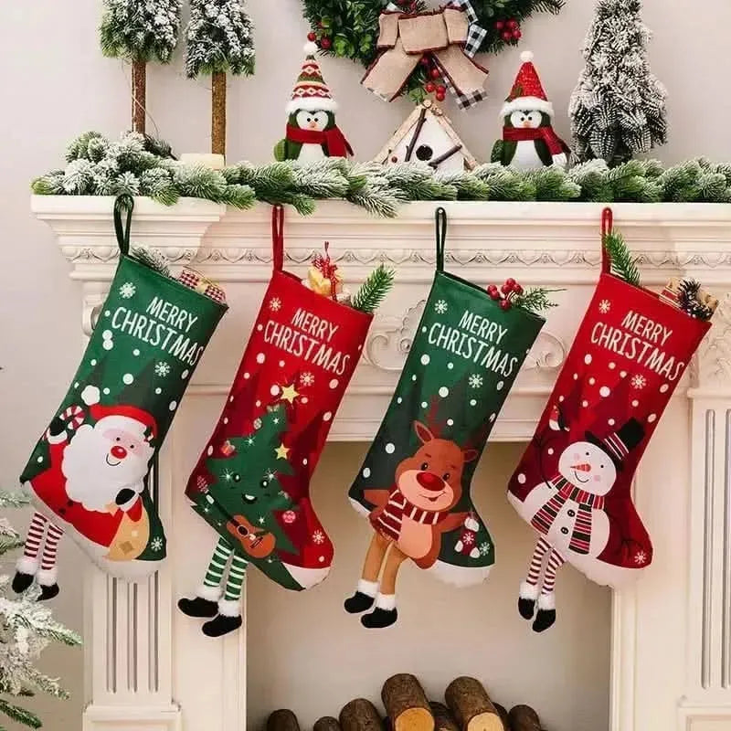 Printed Christmas Stocking Hanging Widget - Bad Moms Club