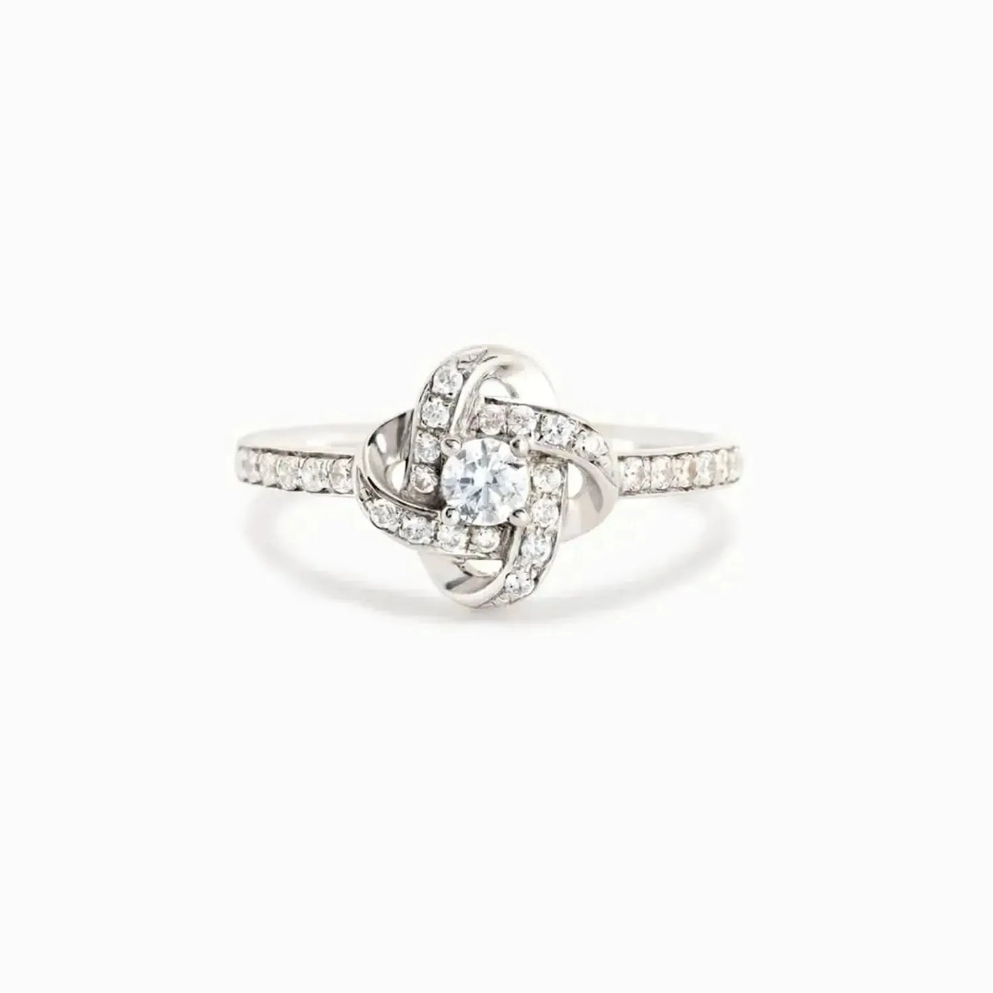 925 Sterling Silver Inlaid Zircon Ring - Bad Moms Club