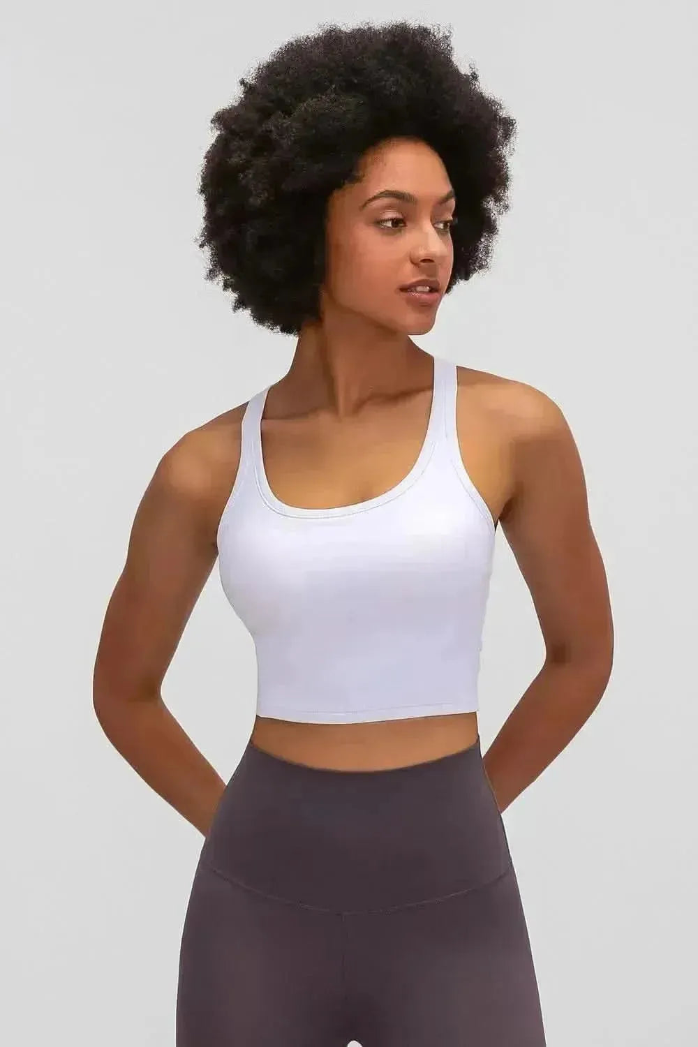 Racerback Sports Bra - Bad Moms Club