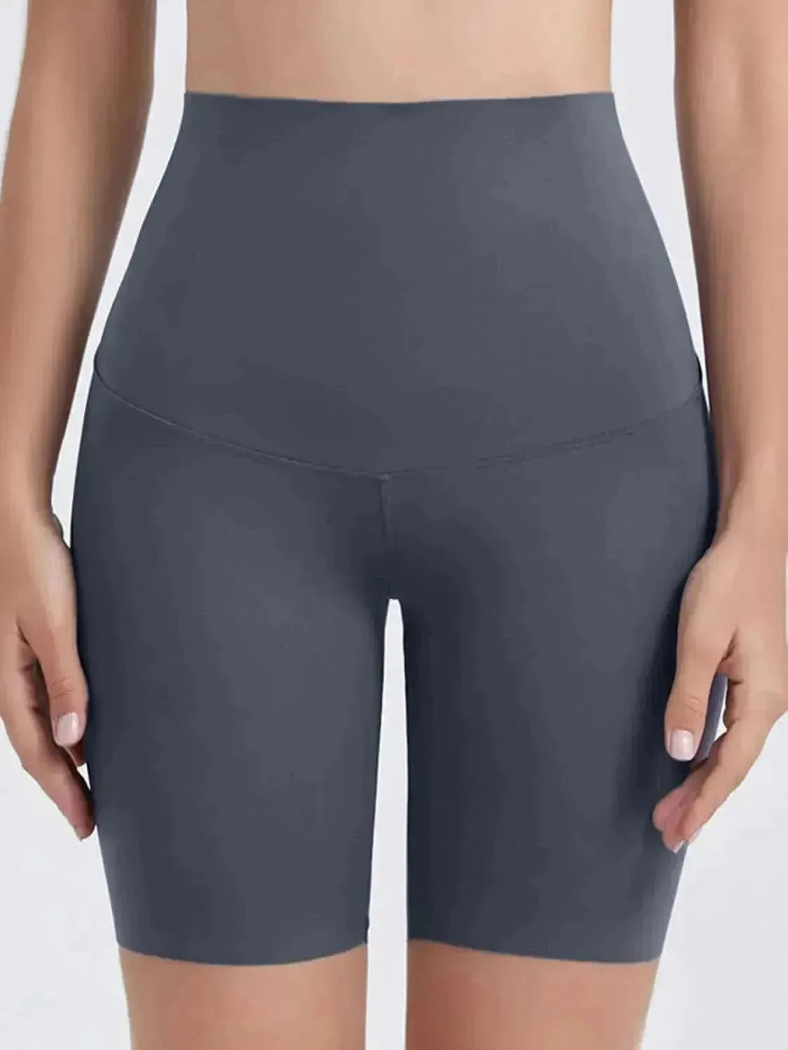 Wide Waistband Sports Shorts - Bad Moms Club
