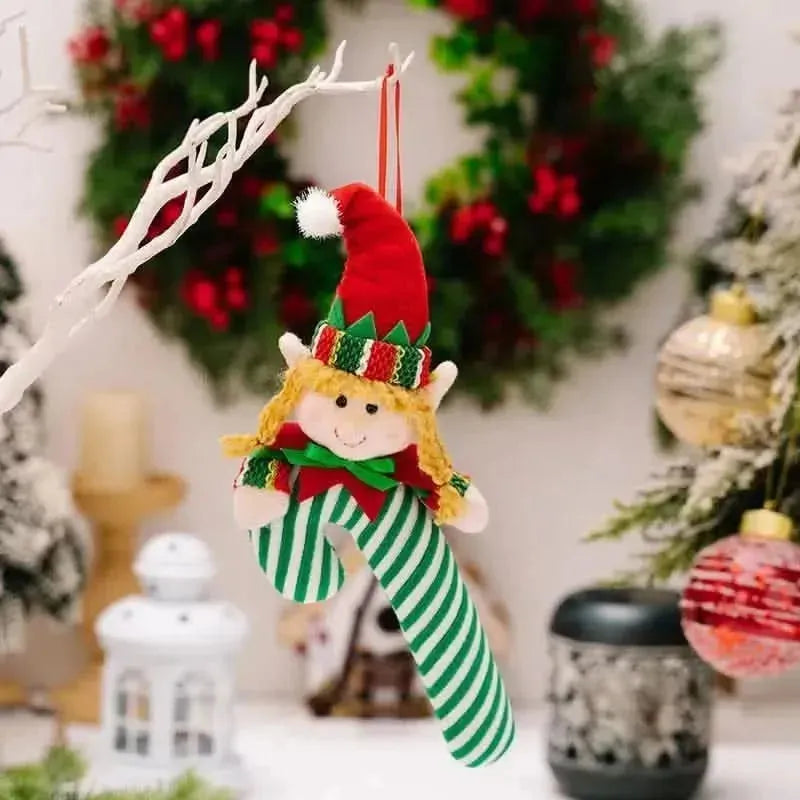 Christmas Candy Cane Hanging Ornament - Bad Moms Club