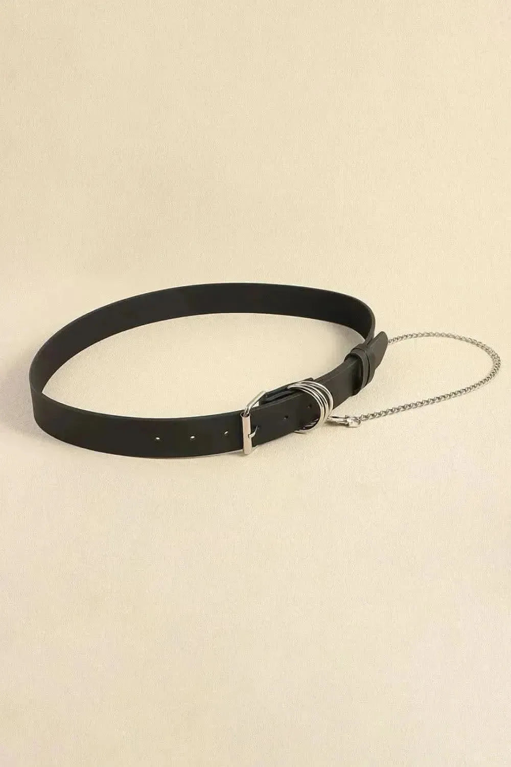 PU Leather Alloy Chain Belt - Bad Moms Club