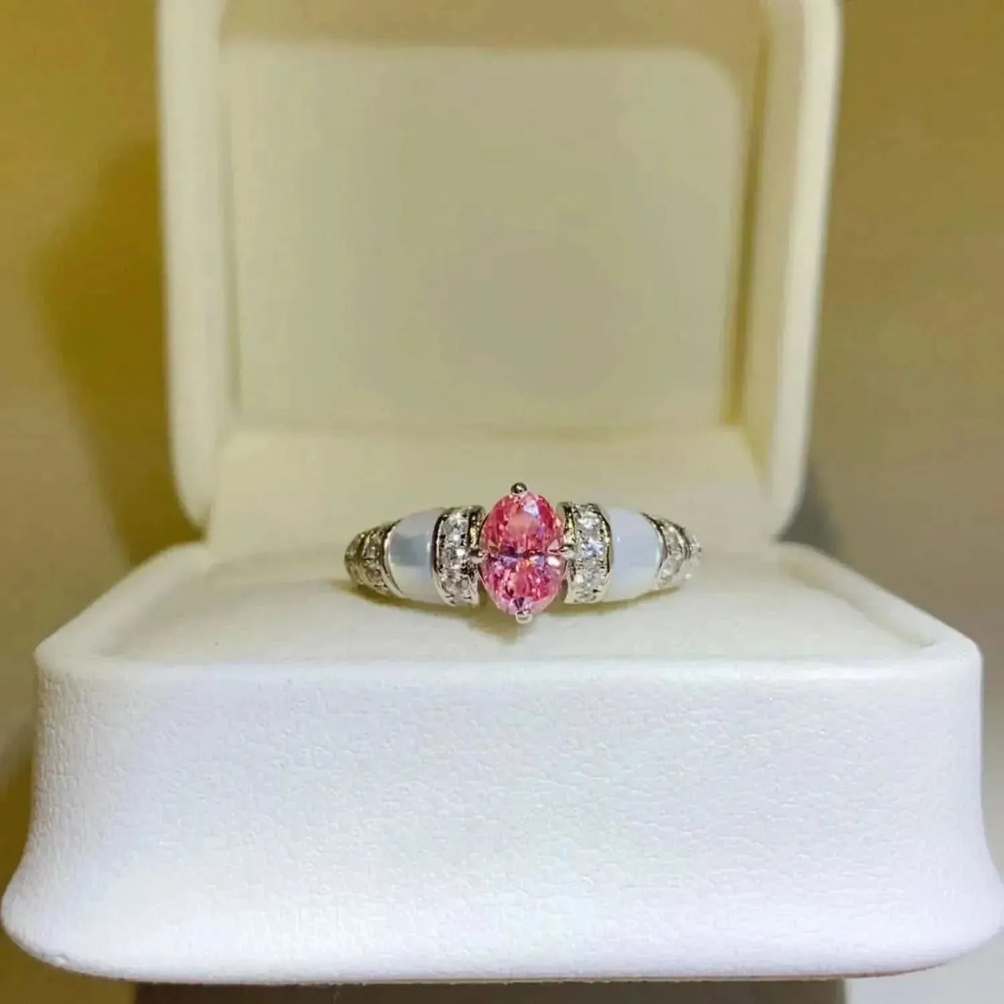 1 Carat Moissanite 925 Sterling Silver Ring - Bad Moms Club