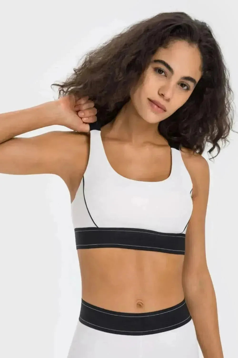Contrast Sports Bra - Bad Moms Club