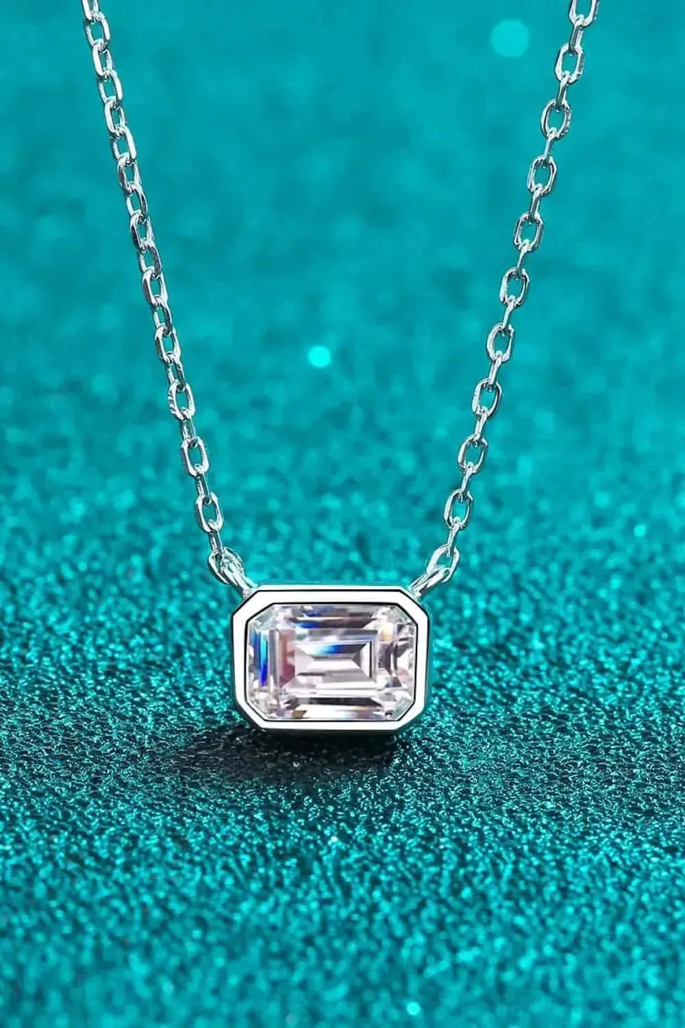 Beautiful Words 1 Carat Moissanite Pendant Necklace - Bad Moms Club
