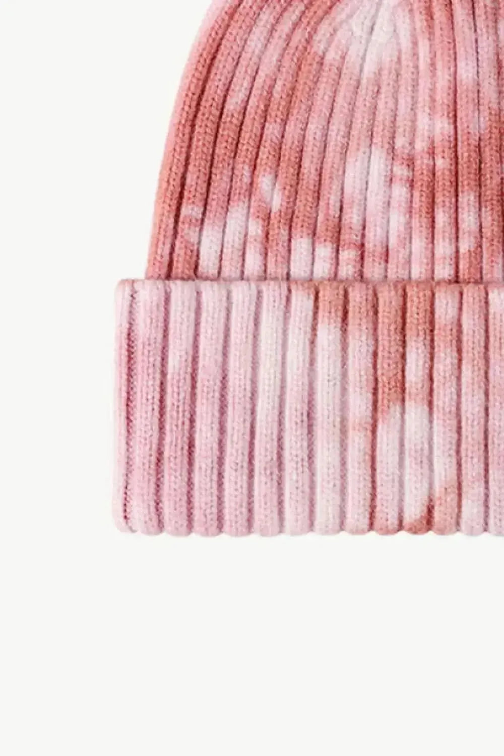 Tie-Dye Ribbed Cuffed Beanie - Bad Moms Club