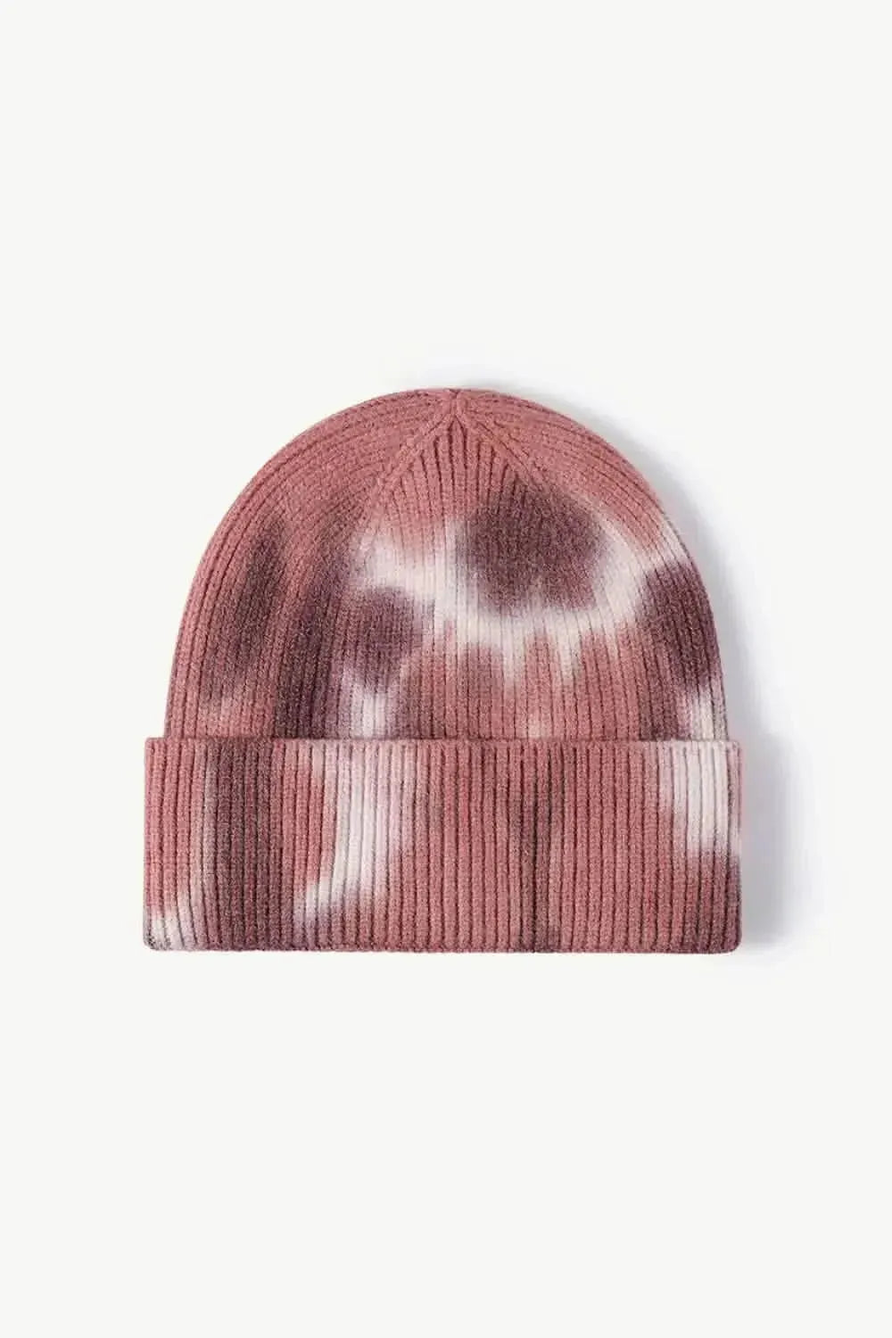 Tie-Dye Cuffed Knit Beanie - Bad Moms Club