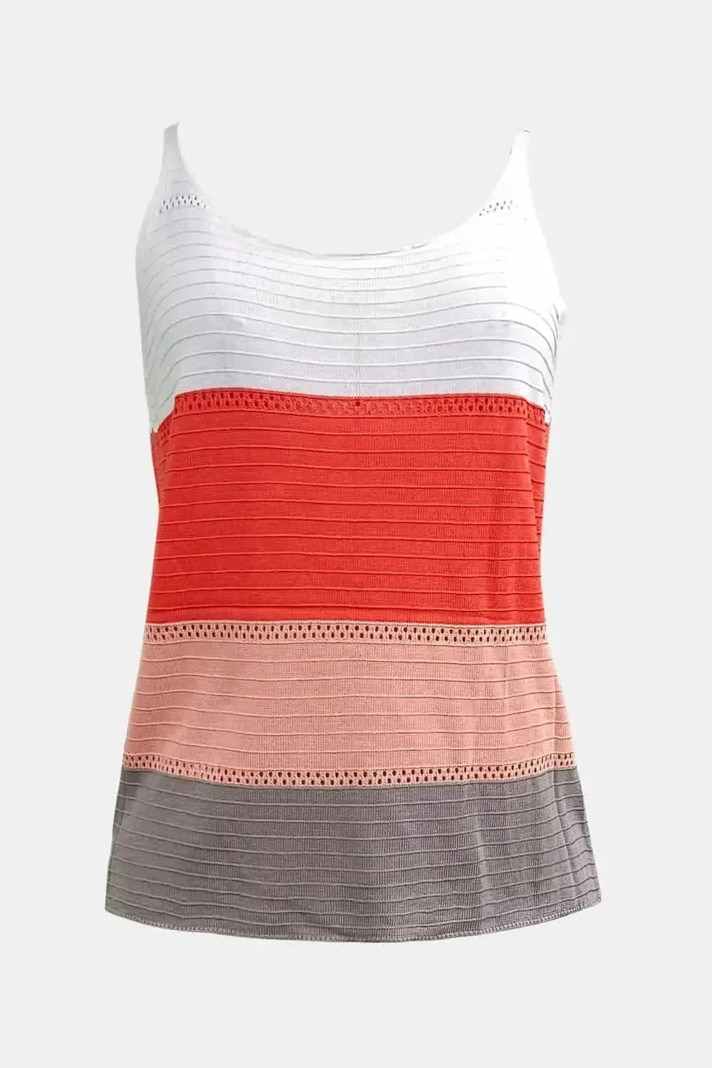 Color Block Scoop Neck Cami - Bad Moms Club
