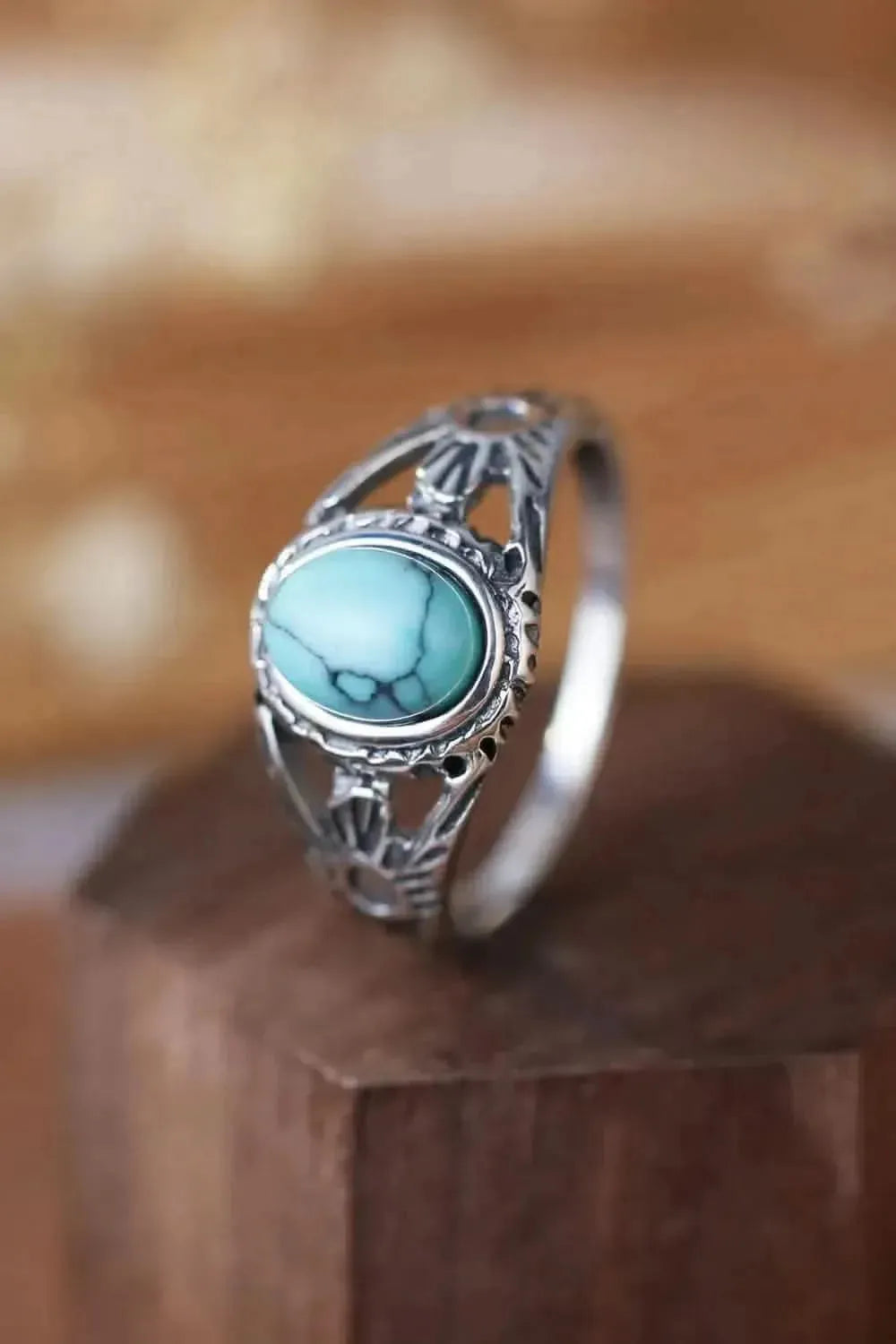 Turquoise 925 Sterling Silver Ring - Bad Moms Club