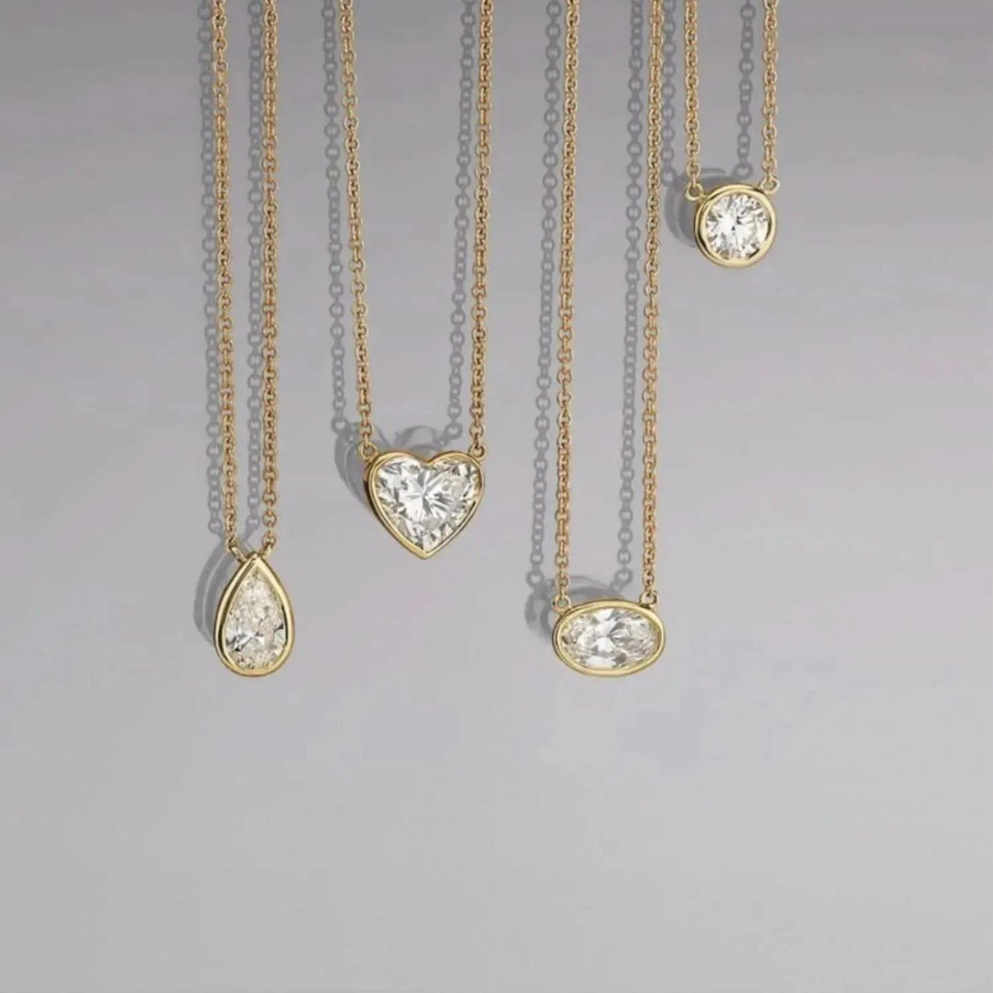 18K Gold-Plated Stainless Steel Pendant Necklace - Bad Moms Club