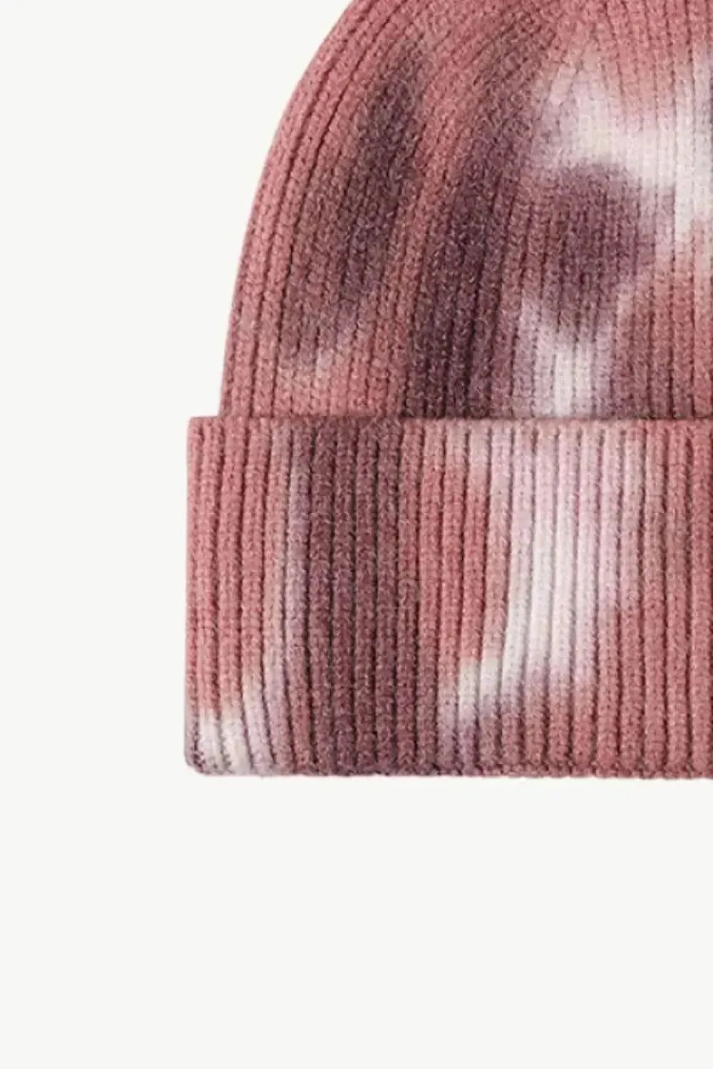 Tie-Dye Cuffed Knit Beanie - Bad Moms Club