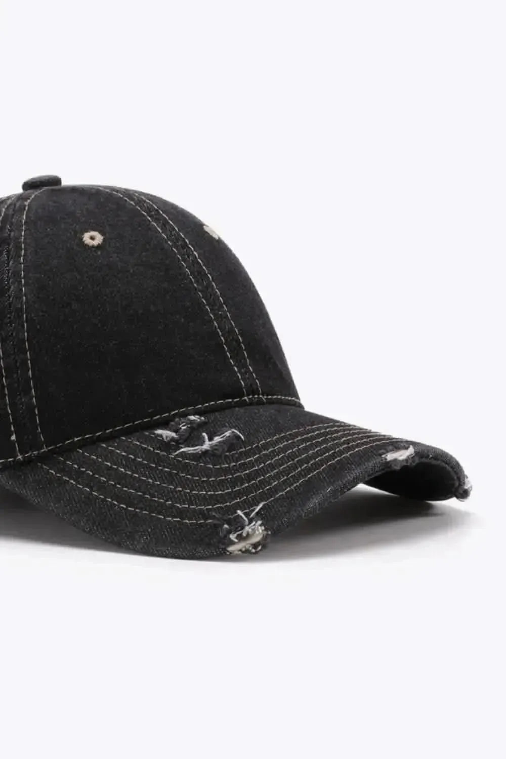 Distressed Adjustable Baseball Cap - Bad Moms Club