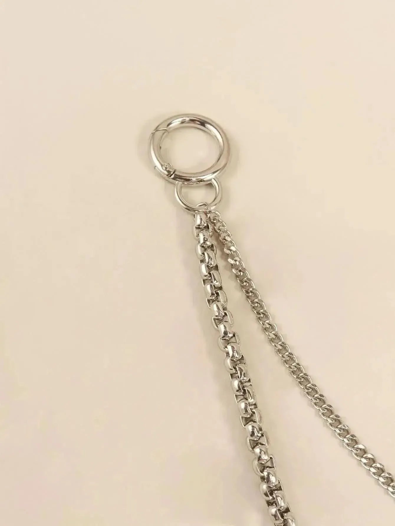 Double-Layered Metal Chain Belt - Bad Moms Club