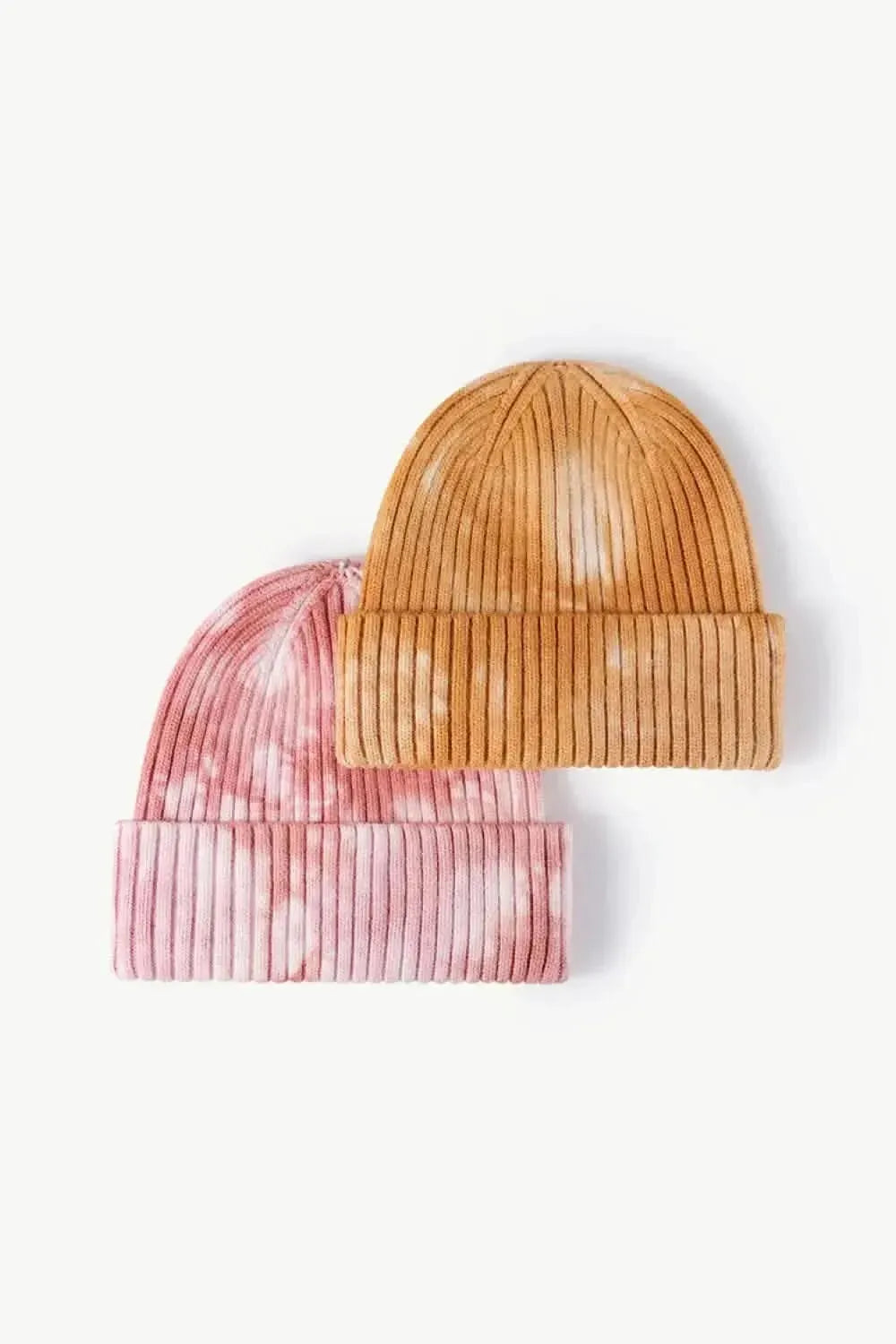 Tie-Dye Ribbed Cuffed Beanie - Bad Moms Club