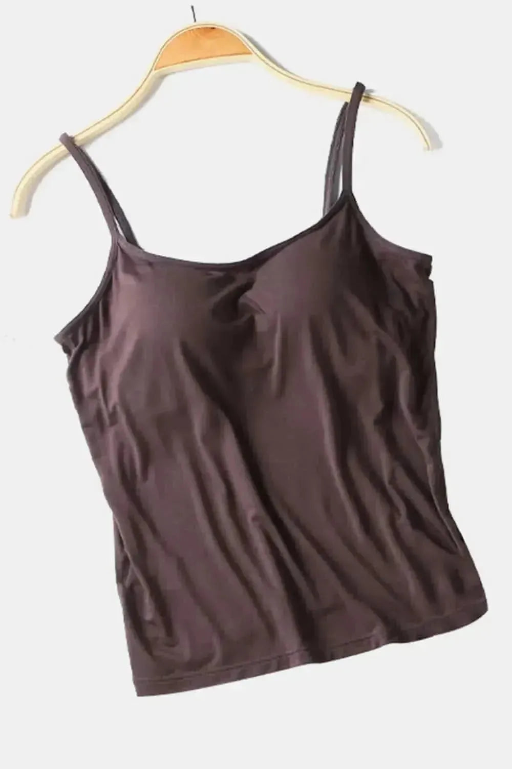 Scoop Neck Cami with Bra - Bad Moms Club