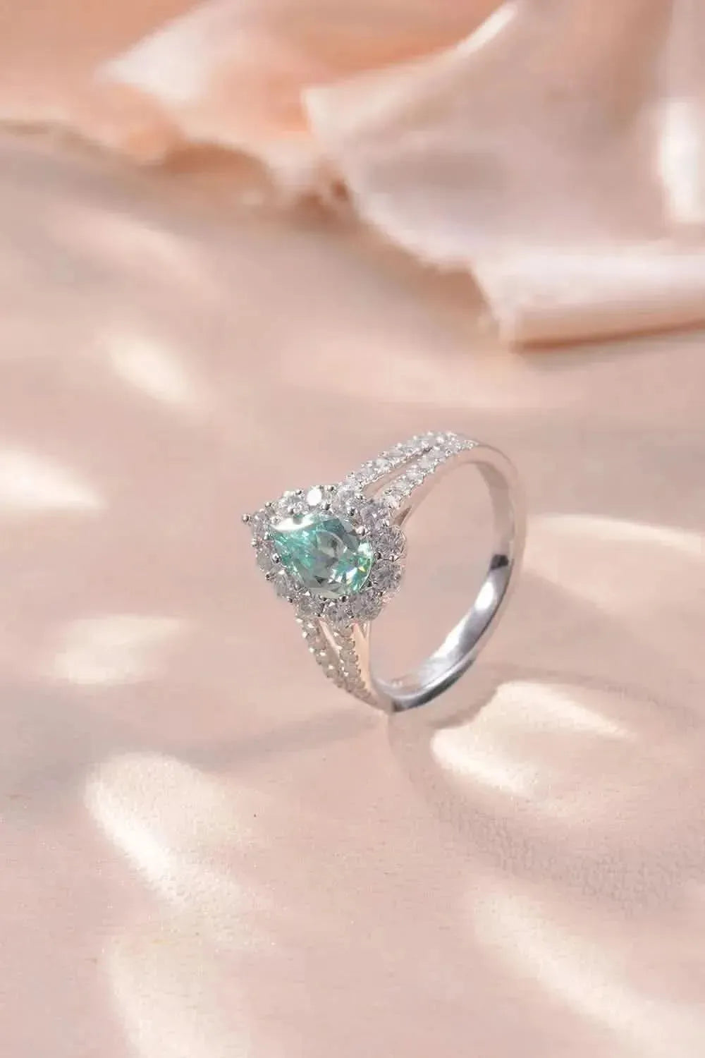 1 Carat Moissanite 925 Sterling Silver Ring - Bad Moms Club