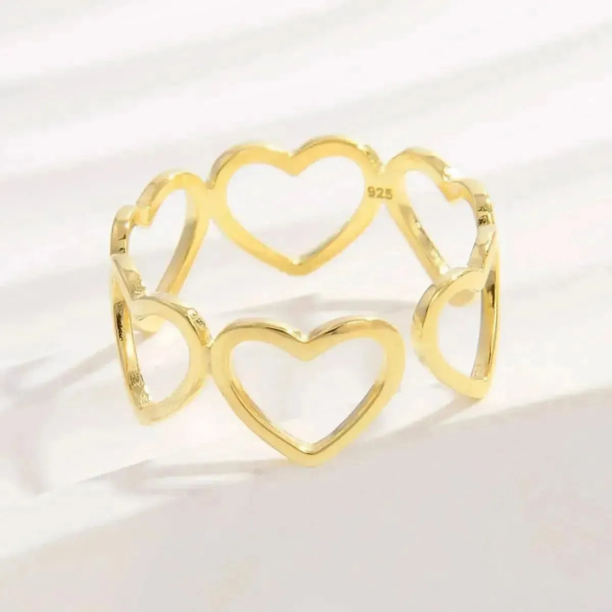 925 Sterling Silver Heart Ring - Bad Moms Club