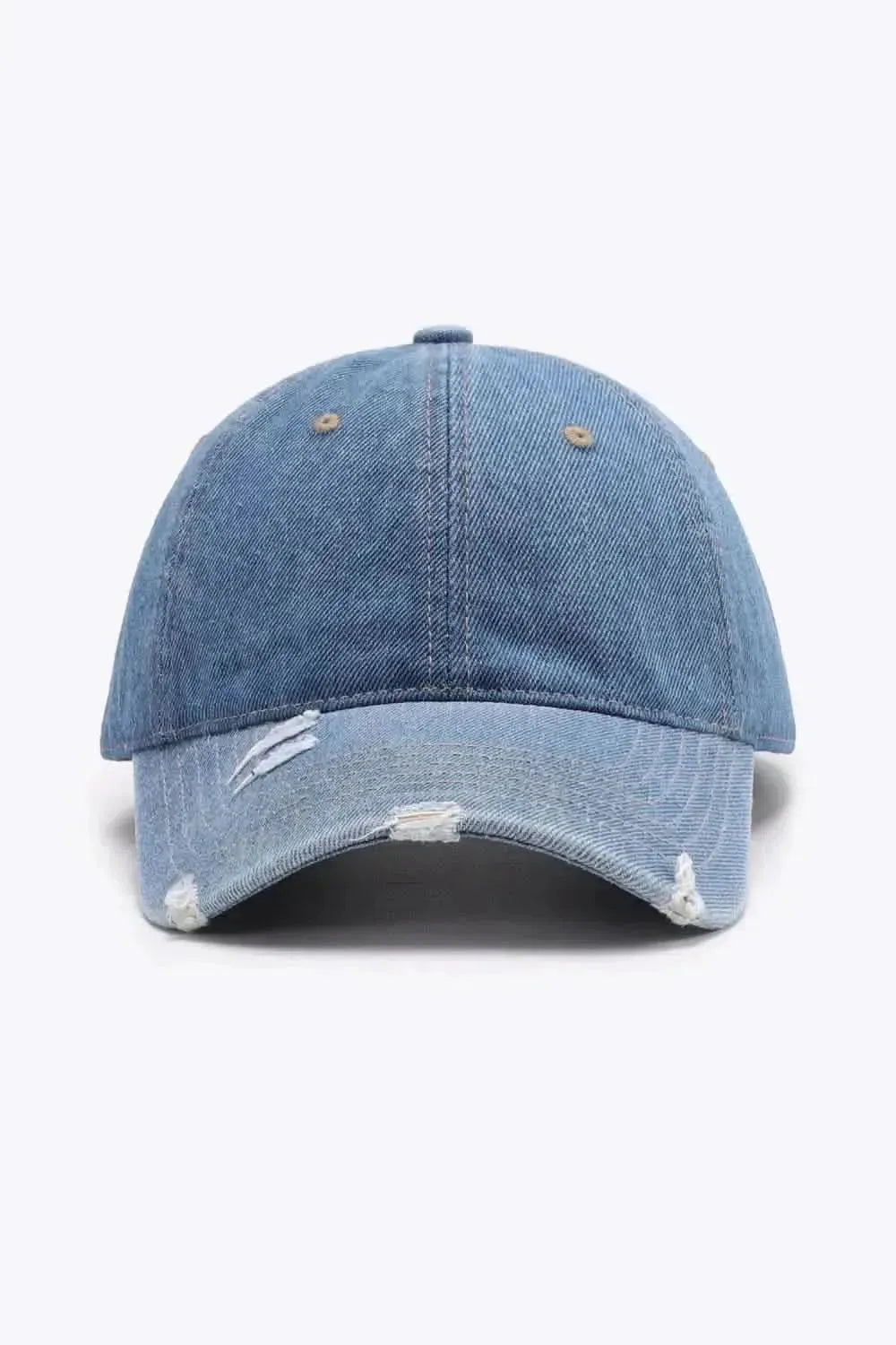 Distressed Adjustable Baseball Cap - Bad Moms Club