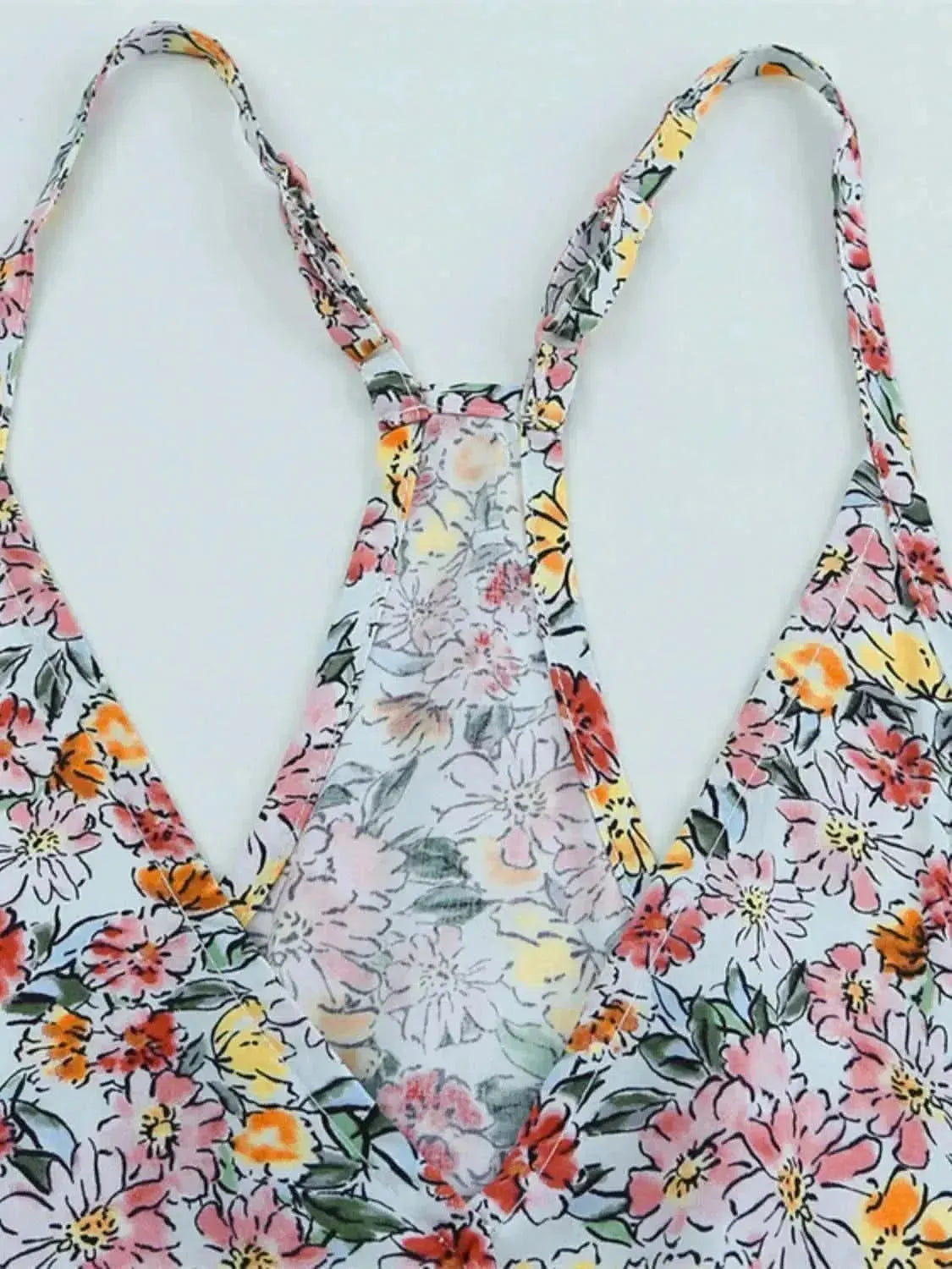 Floral Surplice Cami - Bad Moms Club