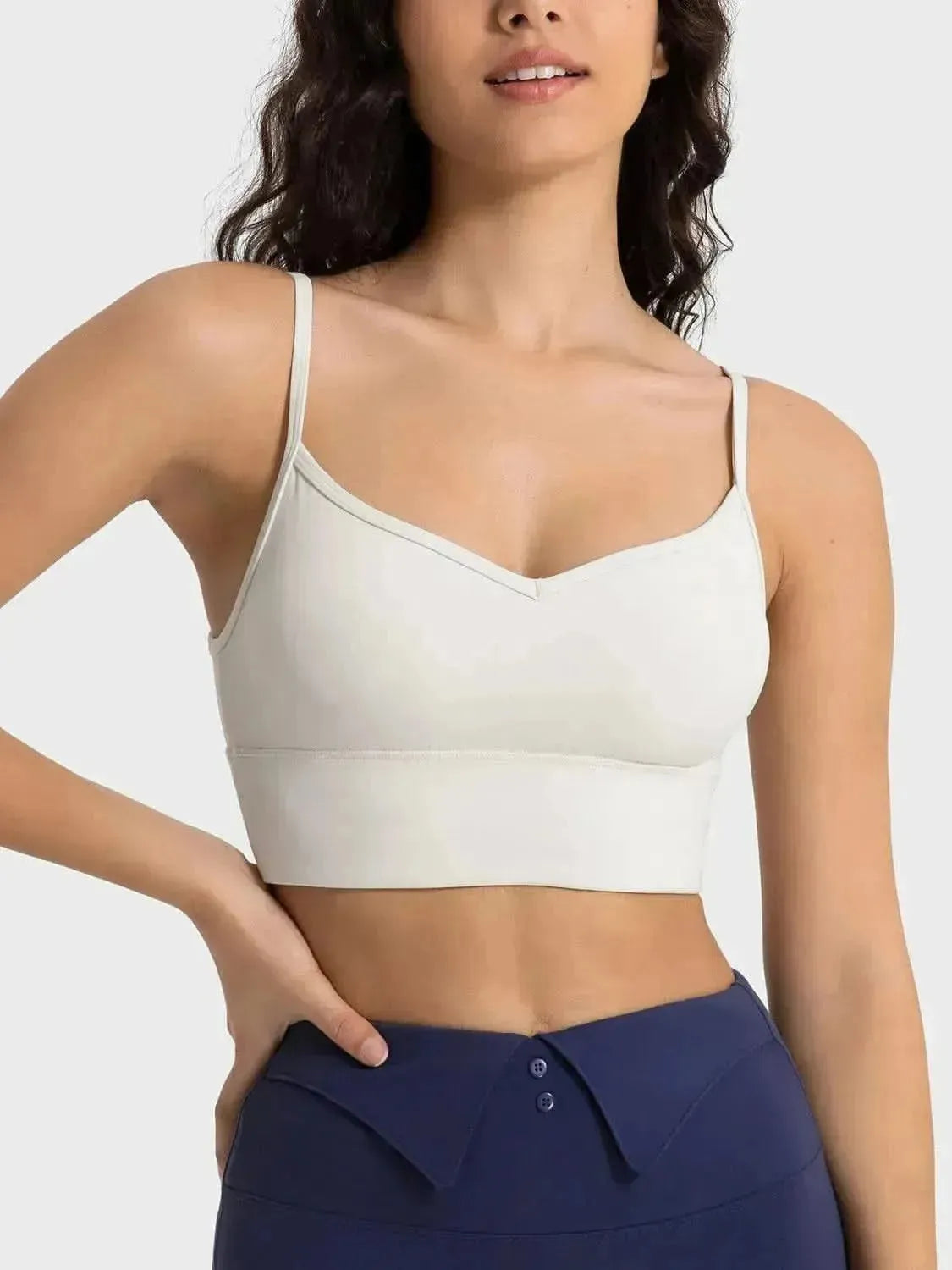 Spaghetti Strap Sport Bra - Bad Moms Club