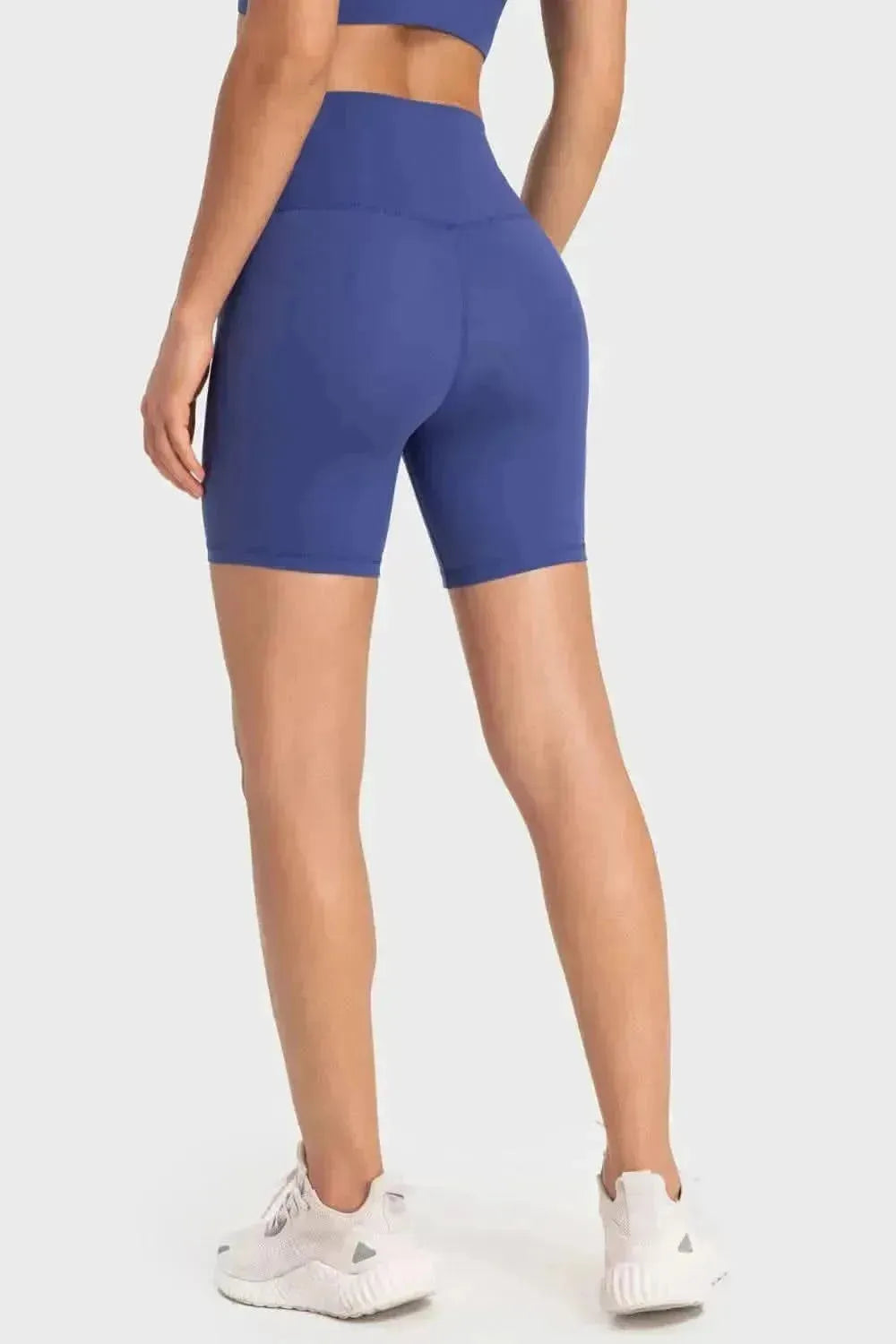 Staying Cozy Wide Waistband Biker Shorts - Bad Moms Club